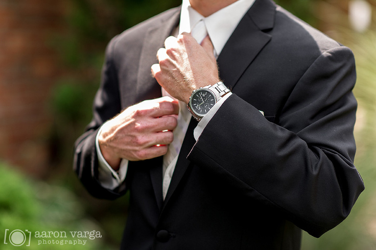 15 armani exchange watch(pp w768 h510) - Hilton Garden Inn Southpointe Wedding
