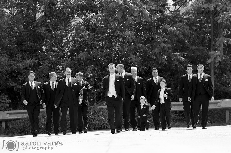 16 groomsmen(pp w768 h510) - Hilton Garden Inn Southpointe Wedding