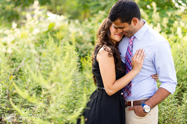 17 black dress engagement photos(pp w768 h510) - Anita + Anand | Strip District and Schenley Park Engagement Photos