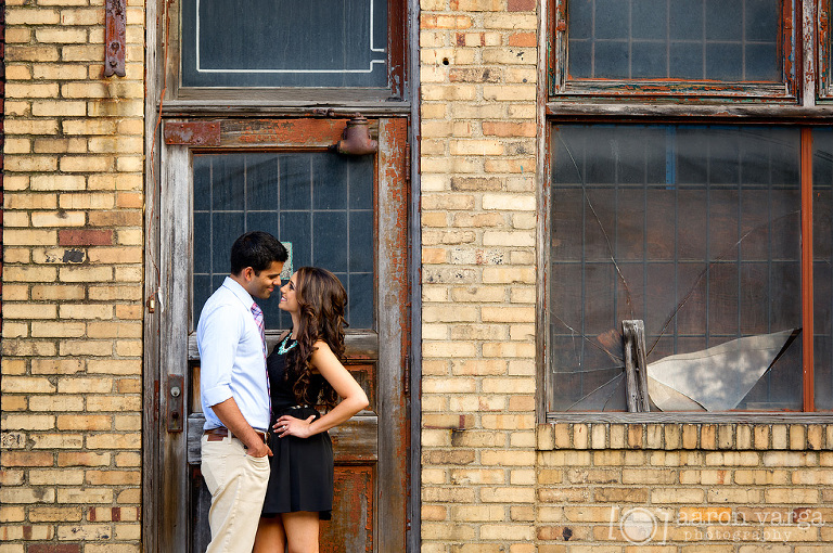 19 urban engagement(pp w768 h510) - Anita + Anand | Strip District and Schenley Park Engagement Photos