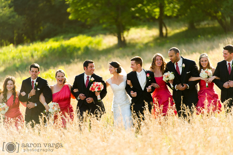 24 bridal party field(pp w768 h510) - Hilton Garden Inn Southpointe Wedding