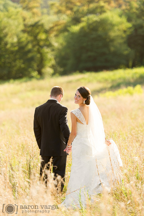 31 bride groom walking in field(pp w480 h721) - Hilton Garden Inn Southpointe Wedding