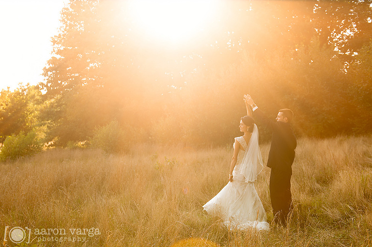 36 dancing in a field wedding(pp w768 h510) - Hilton Garden Inn Southpointe Wedding