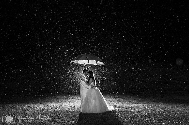 backlit rain flash wedding amazing wedding photo(pp w768 h510) - Laura + Max | Mayernik Center Wedding Photos