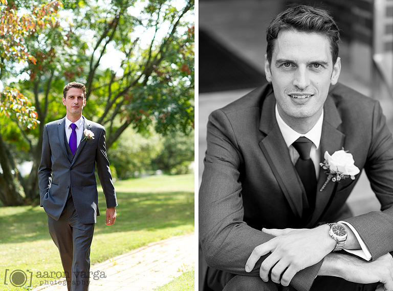 09 groom portrait1(pp w768 h570) - Alyse + James | Longue Vue Club Wedding Photos