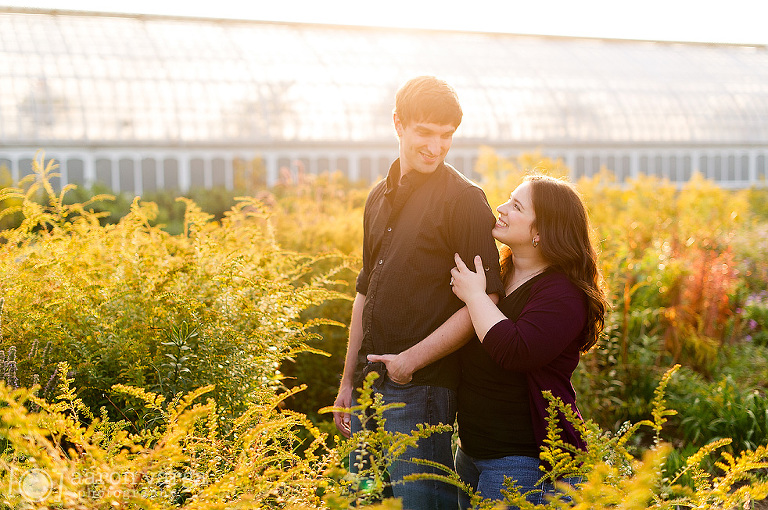 13 engagement photos at phipps(pp w768 h510) - Kacie + Trevor | Schenley Park and Mt. Washington Engagement Photos
