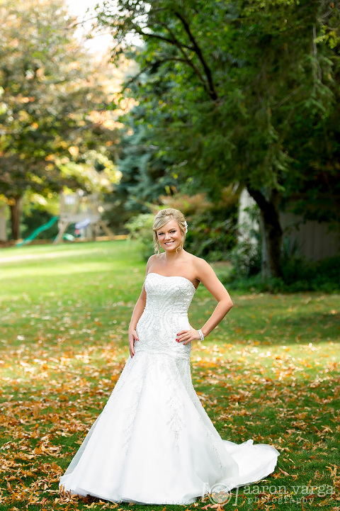 05 fall wedding bride(pp w480 h721) - Kylie + Kevin | Hilton Garden Inn Southpointe Wedding Photos