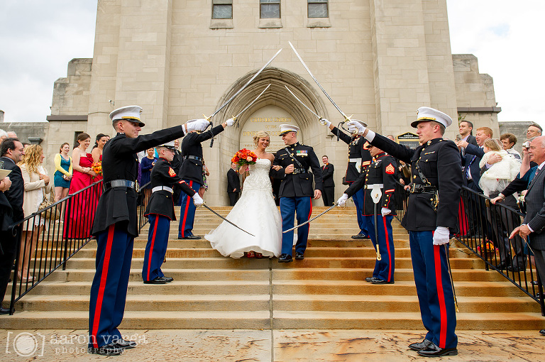11 marine sword detail(pp w768 h510) - Kylie + Kevin | Hilton Garden Inn Southpointe Wedding Photos