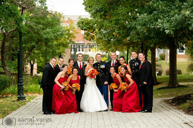15 washington jefferson college(pp w768 h510) - Kylie + Kevin | Hilton Garden Inn Southpointe Wedding Photos