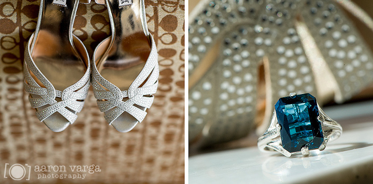 05 gold badgley mischka wedding shoes(pp w768 h380) - Christina + Alex | Chartiers Country Club Wedding Photos