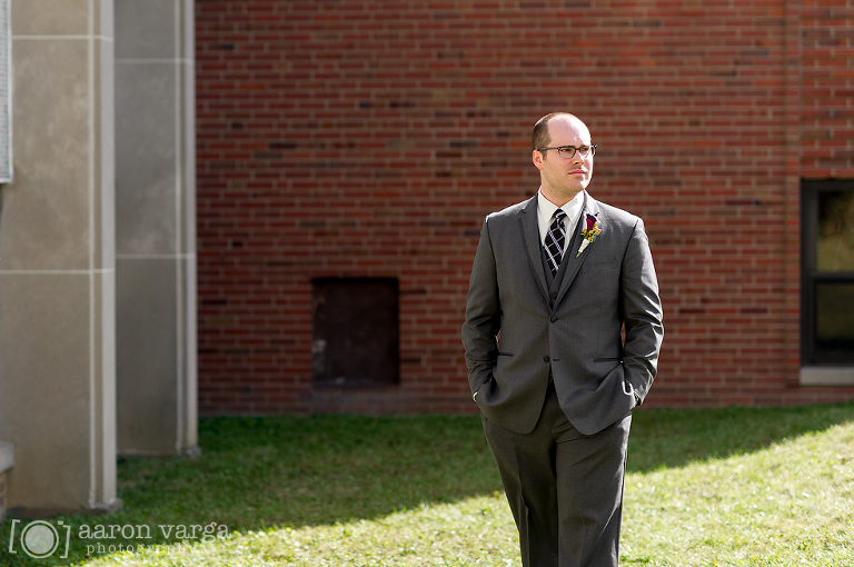 12 groom portrait(pp w768 h510) - Chartiers Country Club Wedding