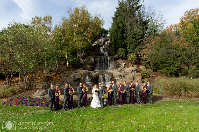 15 penn center west waterfall(pp w768 h510) - Chartiers Country Club Wedding