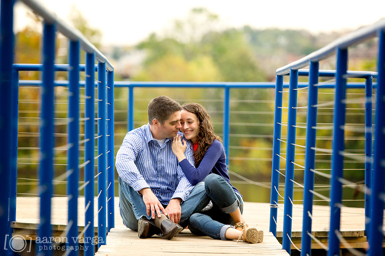 12 washingtons landing river engagement(pp w768 h510) - Gabrielle + Mark | Strip District and Washington's Landing Engagement Photos