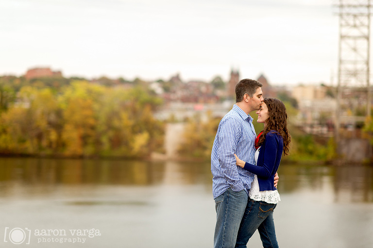 15 engagement photos at river(pp w768 h510) - Gabrielle + Mark | Strip District and Washington's Landing Engagement Photos