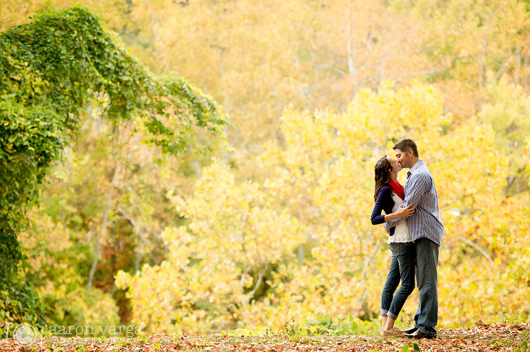 16 peak fall season engagement photos(pp w768 h510) - Gabrielle + Mark | Strip District and Washington's Landing Engagement Photos