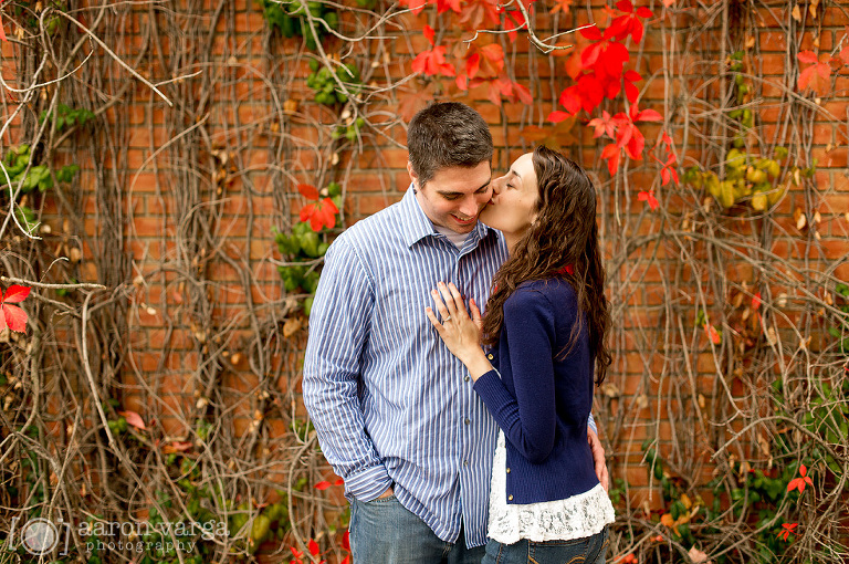 26 red ivy engagement(pp w768 h510) - Gabrielle + Mark | Strip District and Washington's Landing Engagement Photos
