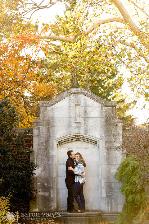 03 Mellon Park Fall(pp w480 h720) - Kirstin + Brad | Mellon Park and Southside Works Engagement Photos