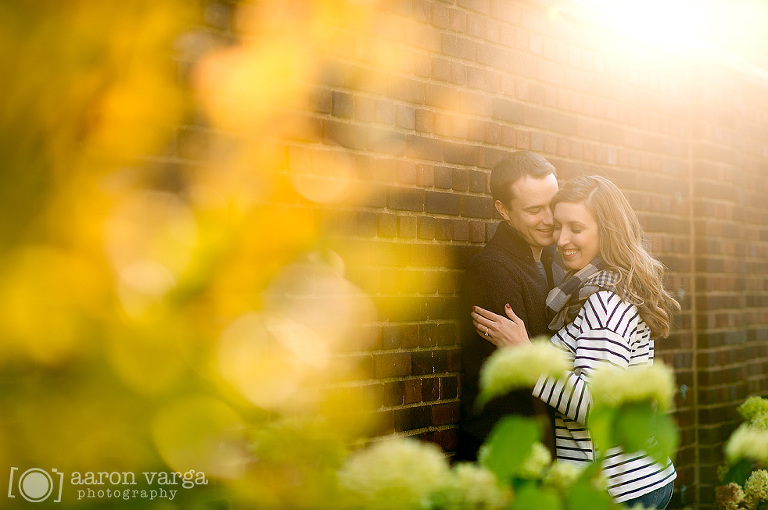 05 Mellon Park fall engagement(pp w768 h510) - Kirstin + Brad | Mellon Park and Southside Works Engagement Photos