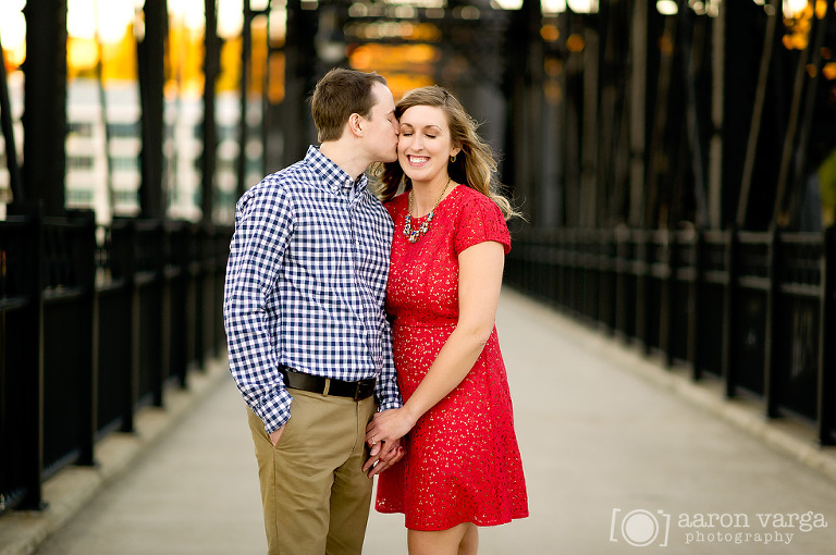 21 hot metal bridge(pp w768 h510) - Kirstin + Brad | Mellon Park and Southside Works Engagement Photos