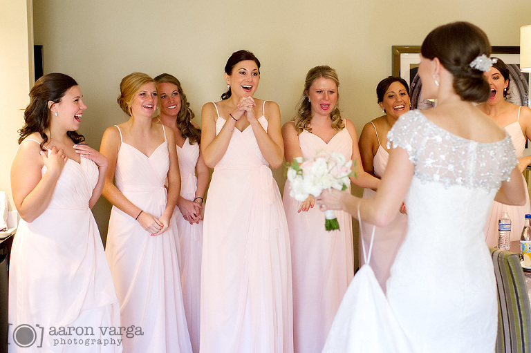 05 bridesmaid reveal(pp w768 h511) - Emilie + Mike | University Club Wedding Photos