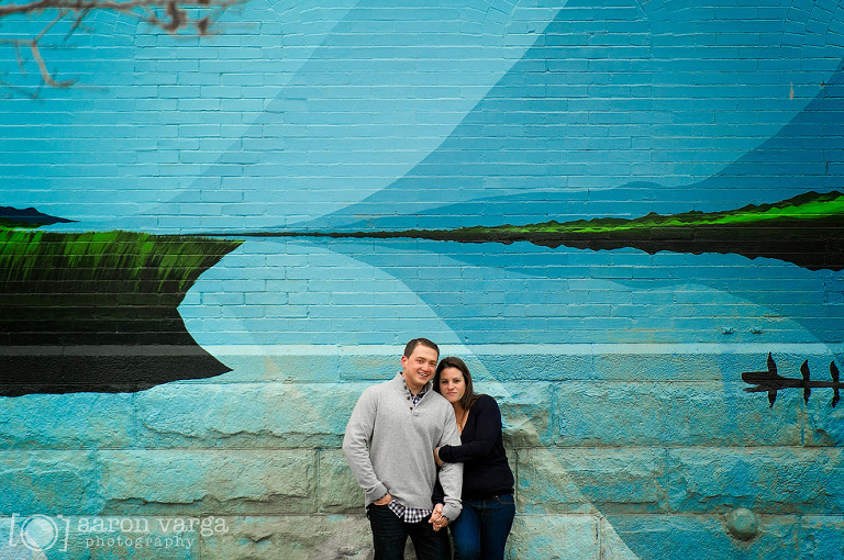 11 pittsburgh mural engagement(pp w768 h510) - Natalie + Tim | Pittsburgh Strip District Engagement Photos