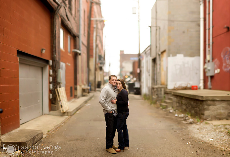 13 urban alley engagement(pp w768 h526) - Natalie + Tim | Pittsburgh Strip District Engagement Photos