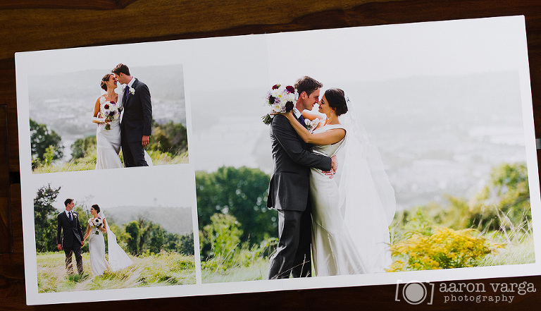 07 longue vue club wedding album(pp w768 h441) - Brown Leather Finao ONE Wedding Album