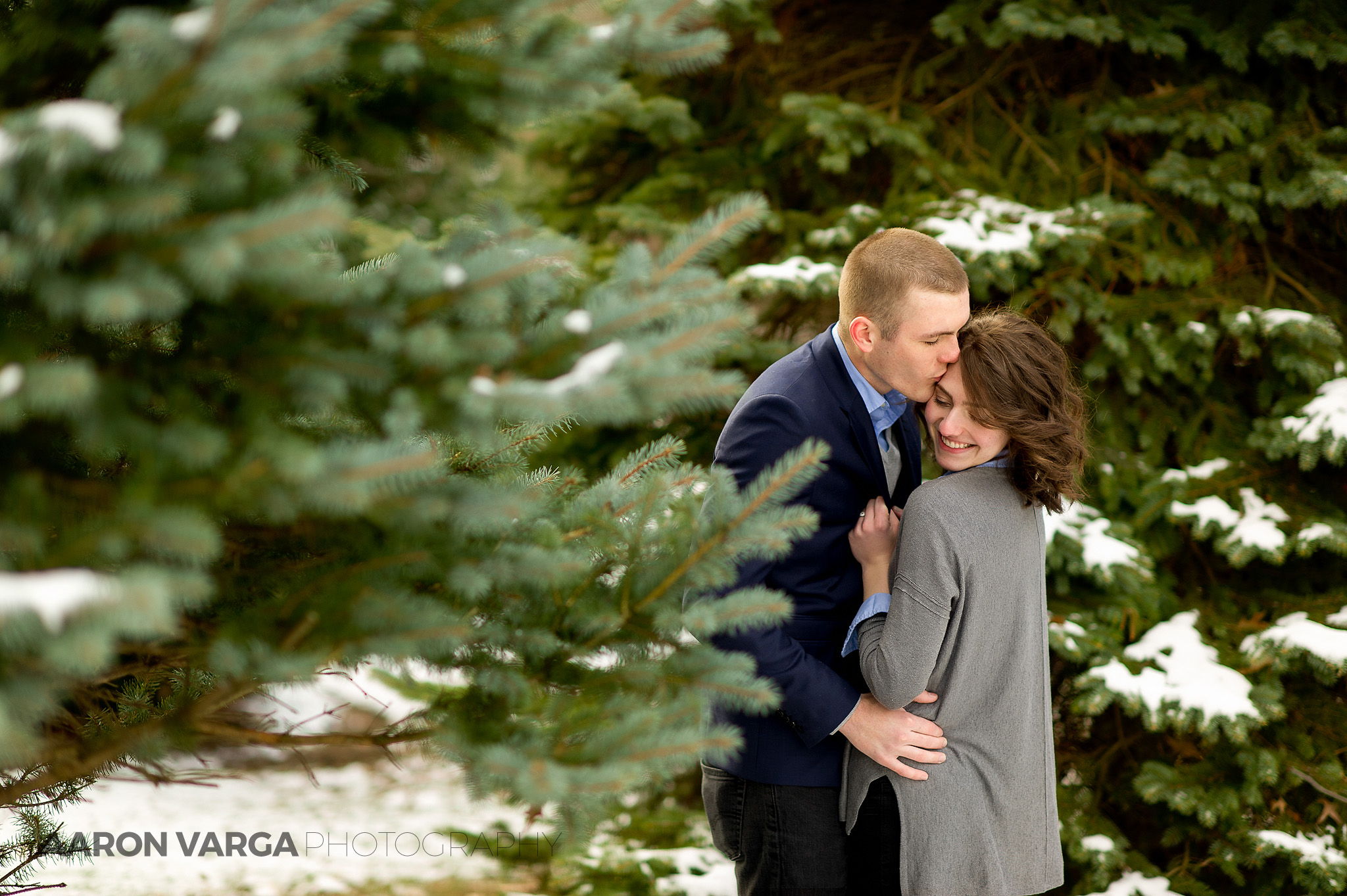 Hartwood Acres Christmas Engagement - Shannon + Bobby | Hartwood Acres Engagement Photos