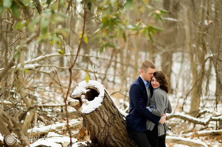 19 hartwood acres snow winter engagement(pp w768 h510) - Shannon + Bobby | Hartwood Acres Engagement Photos