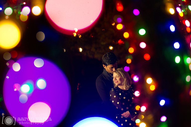 Kennywood Engagement Photo Christmas Bokeh(pp w768 h511) - Sneak Peek! Nicole + Yash | Kennywood Engagement Photos