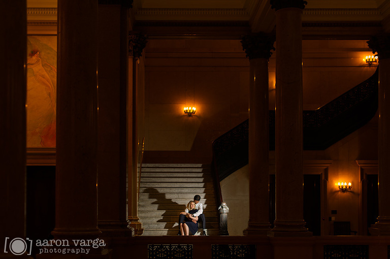 04 carnegie museum engagement photo(pp w768 h510) - Nicole + Yash | Kennywood Engagement Photos