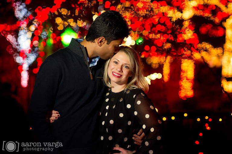 23 christmas winter lights engagement(pp w768 h510) - Nicole + Yash | Kennywood Engagement Photos