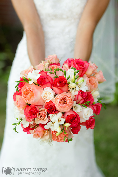 08 pink ivory coral orange wedding flowers(pp w480 h721) - Best of 2014: Flowers