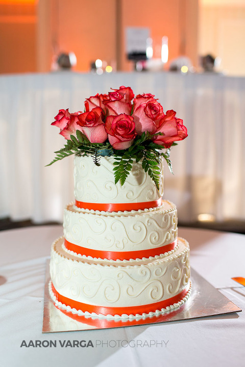 07 coral pink wedding cake(pp w480 h719) - Best of 2014: Cakes
