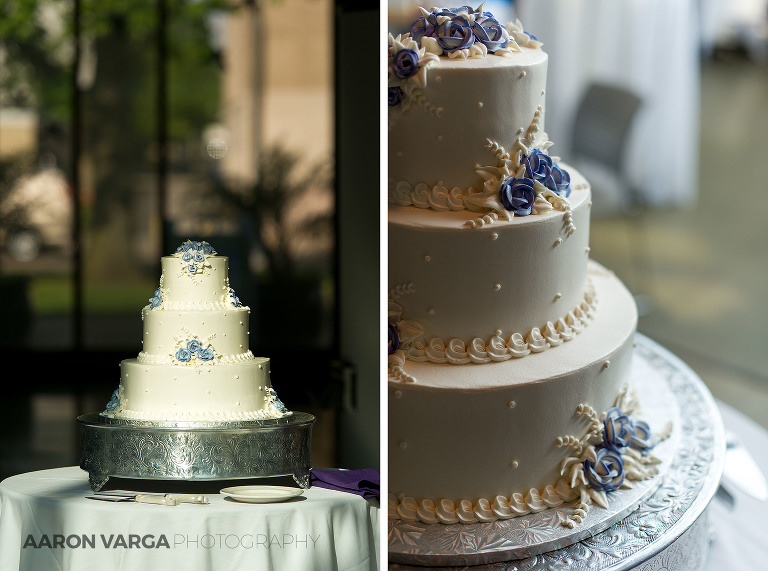 10 white blue wedding cake(pp w768 h571) - Best of 2014: Cakes