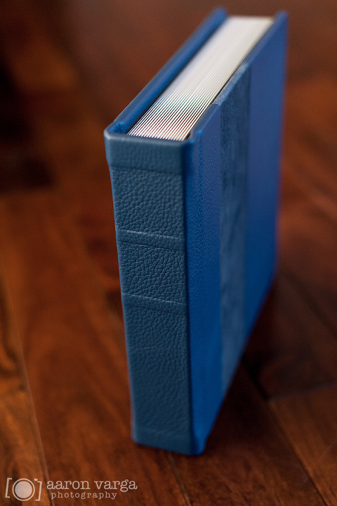 07 best wedding album in pittsburgh omni1(pp w480 h721) - Blue Leather Finao ONE Wedding Album
