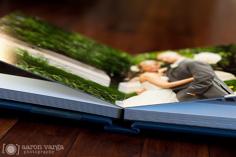 11 omni penn hotel wedding album(pp w768 h510) - Blue Leather Finao ONE Wedding Album
