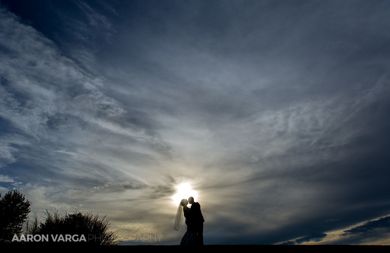 19 full sun silhouette wedding(pp w768 h498) - Best of 2014: End of the Night Portraits