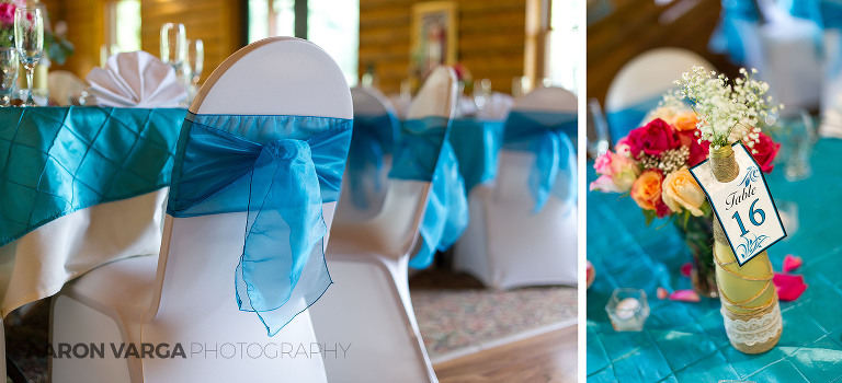 14 blue chair ribbons wedding(pp w768 h350) - Best of 2014: Receptions and Details