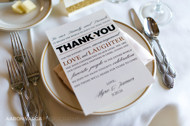 24 longue vue club wedding thank you(pp w768 h511) - Best of 2014: Receptions and Details
