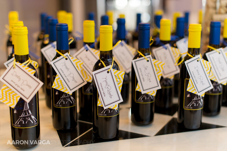 37 wine bottle favors j verno wedding(pp w768 h511) - Best of 2014: Receptions and Details