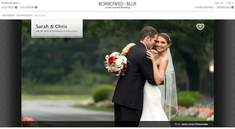 Shannopin Country Club Wedding Featured1(pp w768 h423) - Published! Borrowed & Blue | Shannopin Country Club Wedding