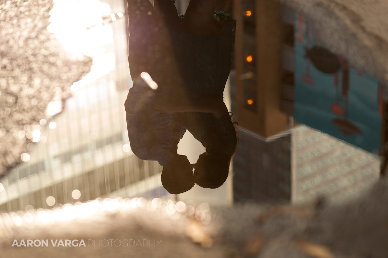 10 downtown pittsburgh reflection(pp w768 h511) - Dana + Brian | Downtown Pittsburgh Engagement Photos