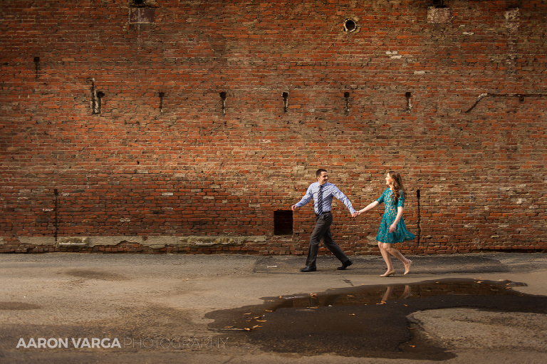 13 engagement photos pittsburgh brick wall(pp w768 h511) - Dana + Brian | Downtown Pittsburgh Engagement Photos