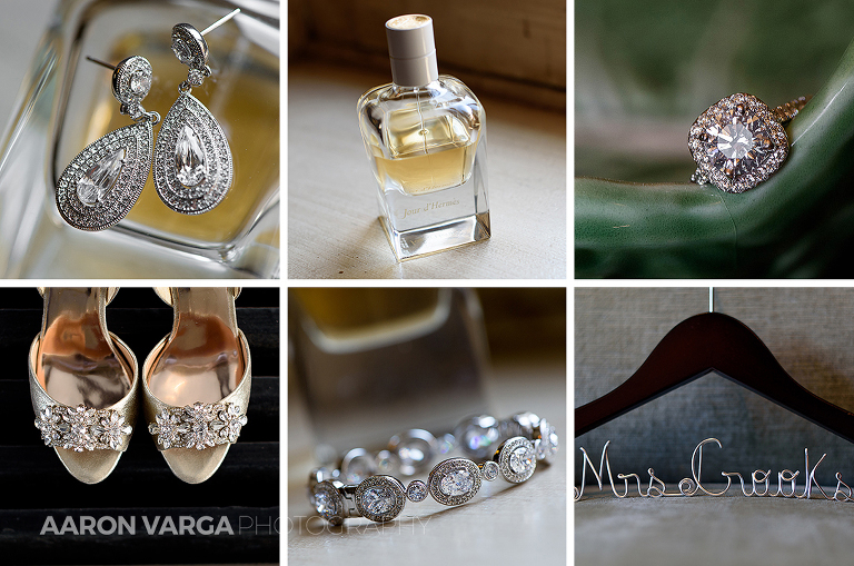 02 Gold wedding details(pp w768 h509) - Marissa + Matt | Longue Vue Club Wedding Photos