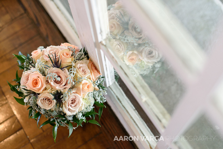 06 coral wedding bouquet(pp w768 h512) - Marissa + Matt | Longue Vue Club Wedding Photos
