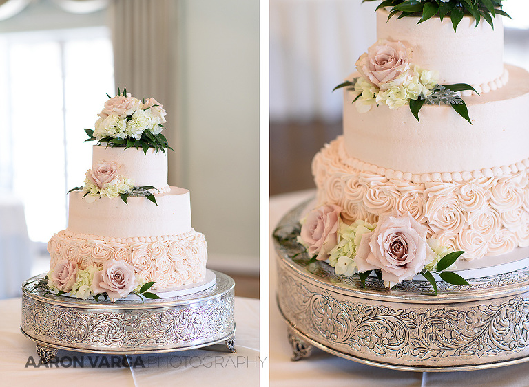 33 pink coral wedding cake(pp w768 h563) - Marissa + Matt | Longue Vue Club Wedding Photos