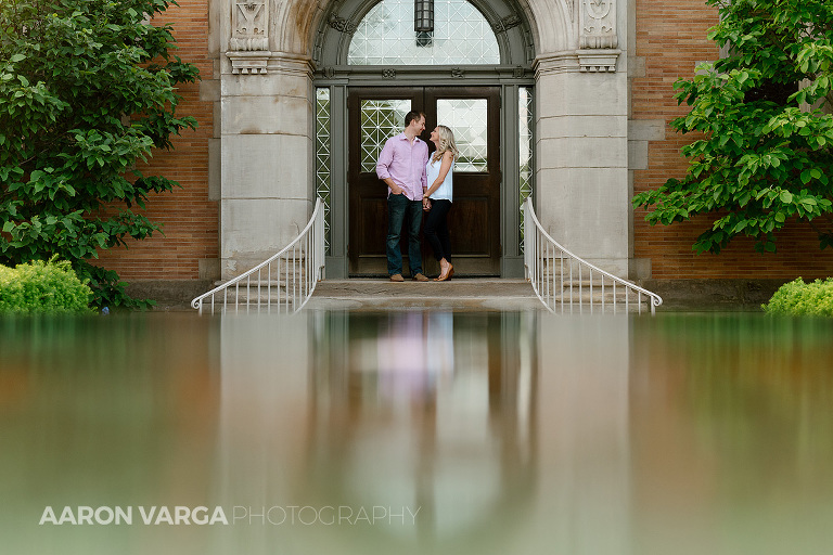 12 reflection engagement photo(pp w768 h512) - Marissa + Matt | Schenley Park and North Shore Engagement Photos