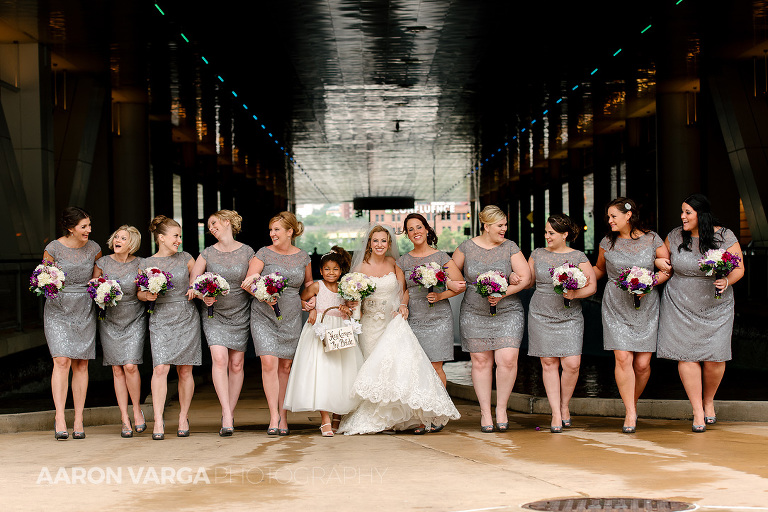11 gray bridesmaid dresses(pp w768 h512) - Cassidy + David | Westin Convention Center Wedding Photos