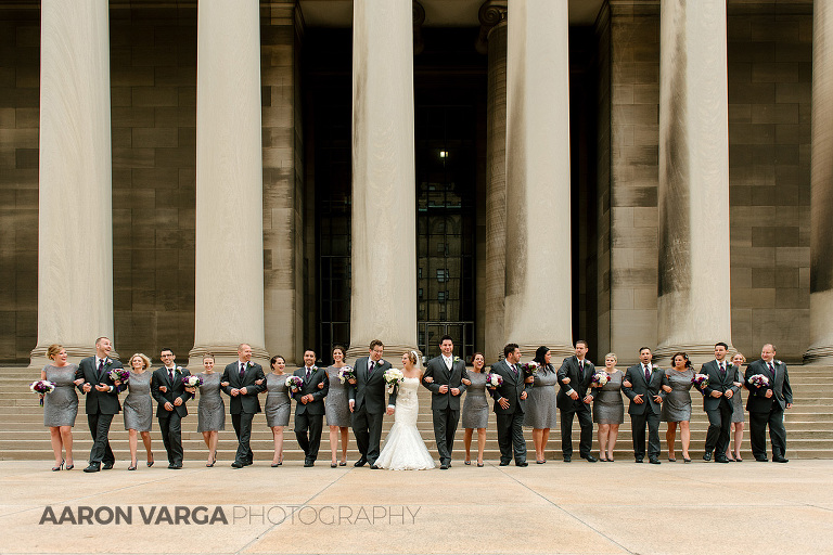 20 gray black wedding colors bridal party(pp w768 h512) - Cassidy + David | Westin Convention Center Wedding Photos
